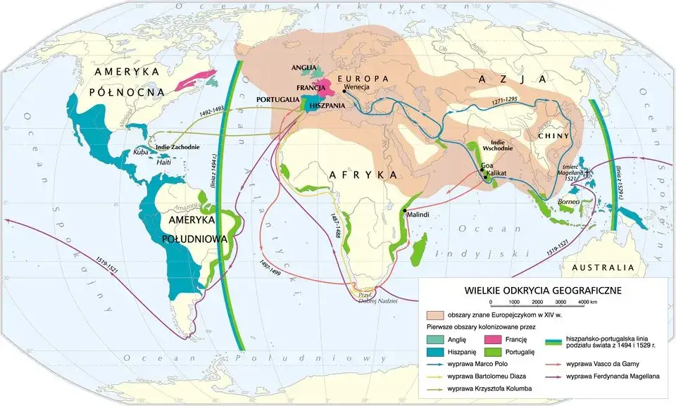 Zdjęcie Jak zmieniły się szlaki handlowe po wielkich odkryciach geograficznych?